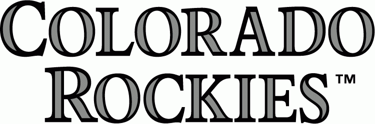 Colorado Rockies 1993-Pres Wordmark Logo iron on transfers for clothing